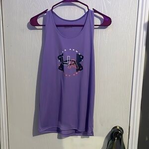 Under Armour Purple Kids Tank Top